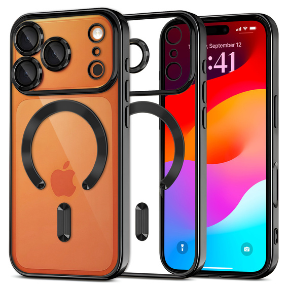 Mágneses tok lencsevédelemmel iPhone 17 Pro készülékhez