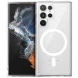 Telefontok a Samsung Galaxy S22 Ultra, Dropproof MagSafe, átlátszó