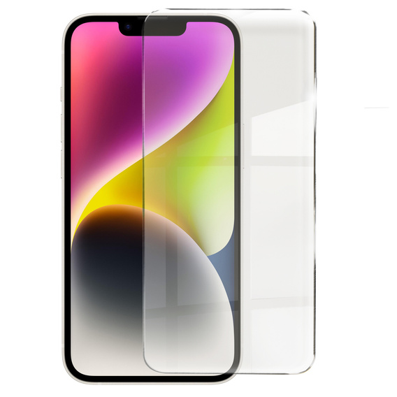 Tok iPhone 14-hoz, MagSafe, ERBORD Matt Case, rózsaszín + képernyőüveg