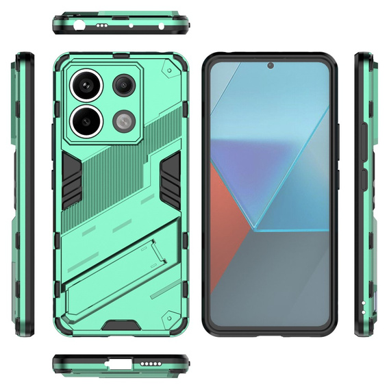 Tok Xiaomi Redmi Note 13 Pro 5G, Military kickstand, zöld