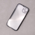 Tok iPhone 13, Magnetic Dual Glass, fekete