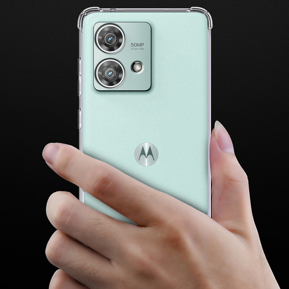 Telefontok a Motorola Edge 40 Neo, Dropproof, átlátszó