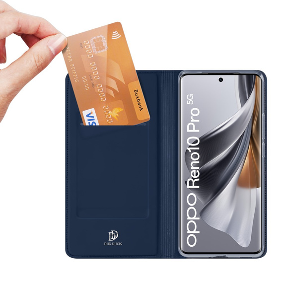 Dux Ducis Telefontok a Oppo Reno 10 / 10 Pro, Skinpro, kék