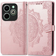 Pattintható tok a Infinix Hot 40i, Mandala, rózsaszín