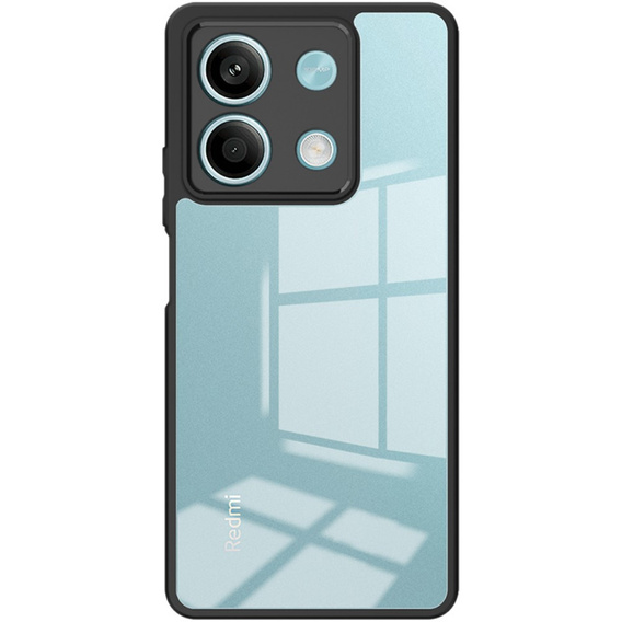 IMAK tok Xiaomi Redmi Note 13 5G, UX-9A Series, átlátszó / fekete