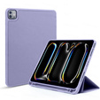 Tok iPad Pro 11 2024, Smartcase tolltartóval, lila