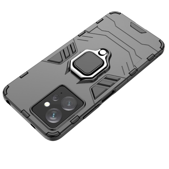 Telefontok a Xiaomi Redmi Note 12 4G, Kickstand Ring, fekete