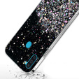 Telefontok a Samsung Galaxy A11 / M11, Glittery, fekete