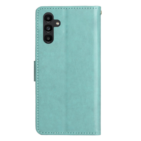 Pattintható tok a Samsung Galaxy A14 4G/5G, Mandala Flower, zöld