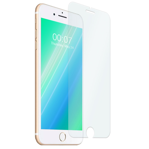 2x edzett üveg a iPhone 7 Plus/8 Plus, ERBORD 9H Hard Glass a képernyőn