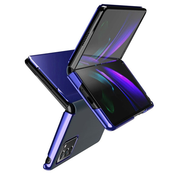 Telefontok a Samsung Galaxy Z Fold 2 5G, Clear View, kék