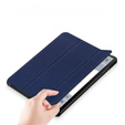 Tok Samsung Galaxy Tab S9 Plus, Smartcase tolltartóval, kék