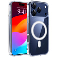Mágneses tok TPU + akril iPhone 17 Pro Max készülékhez