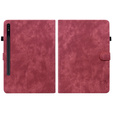 Telefontok a Samsung Galaxy Tab S9, Wallet Pen Slot, piros