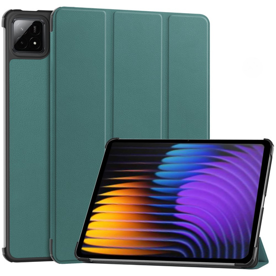 Tok Xiaomi Pad 7 / 7 Pro, Smartcase, zöld