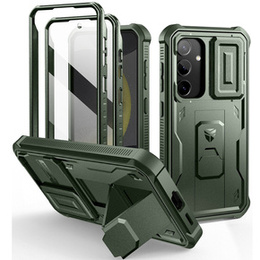Páncélozott tok a Samsung Galaxy S24, Dexnor Full Body (Two Frames), zöld