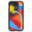 Spigen tok iPhone 15 készülékhez, Tough Armor Mag Mag MagSafe, fekete + 9H edzett üveg