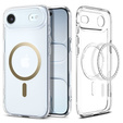 Spigen Ultra Hybrid MagSafe tok iPhone Air készülékhez, átlátszó / arany színű