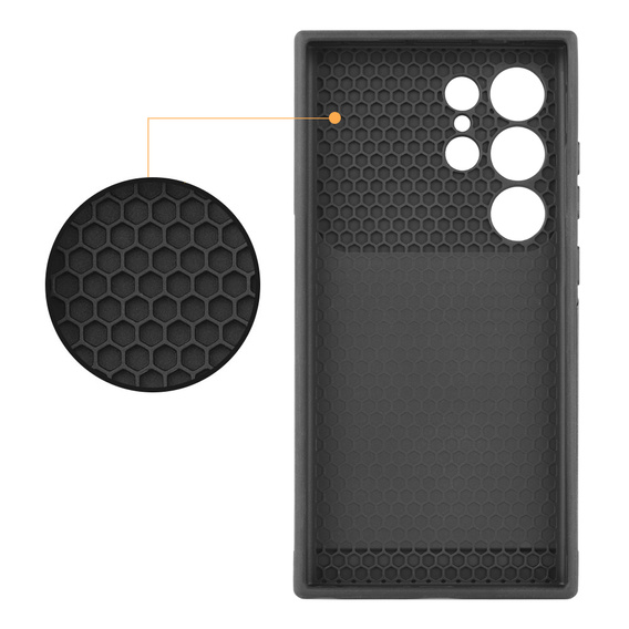 Telefontok a Samsung Galaxy S24 Ultra, ERBORD MagProtect Slide Camera, arany