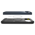 Spigen Tough Armor MagSafe tok Google Pixel 10 Pro XL, Metal Slate, fém pala