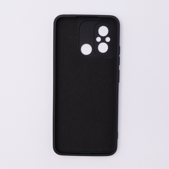 Telefontok a Xiaomi Redmi 12C, Silicone Lite, fekete