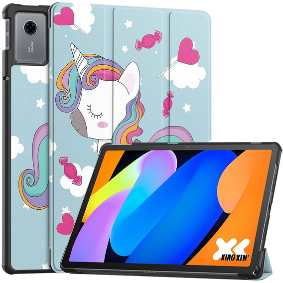 Tok Lenovo Idea Tab 11" 2025 TB336FU TB336ZU, állvány funkcióval, Smartcase, Unicorn, Egyszarvú