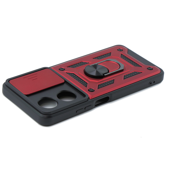 Telefontok a Oppo A58 4G, CamShield Slide, piros
