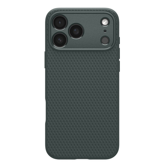 Spigen Liquid Air tok iPhone 17 Pro készülékhez, Abyss zöld