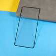 3D edzett üveg Motorola Moto G13 készülékhez, fekete
