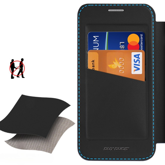 Dux Ducis Telefontok a Samsung Galaxy S25 Edge, Skin X Pro, MagSafe, fekete