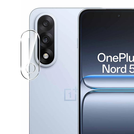 2x ERBORD kamera edzett üveg a Realme 12 Pro / 12 Pro+ készülékhez, átlátszó
