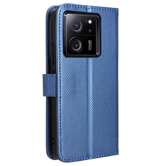 Flip tok Xiaomi 13T / 13T Pro / Redmi K60 Ultra-hez, Smart Magnet, kék