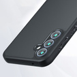 Tok Samsung Galaxy S24+ Plus, Fusion Hybrid, kameravédelemmel, átlátszó / fekete