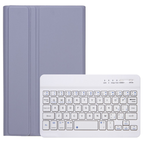 Tok + billentyűzet Samsung Galaxy Tab A7 Lite 8.7 T220 / 225, lila