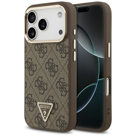 Guess 4G háromszög logós MagSafe tok iPhone 17 Pro-hoz