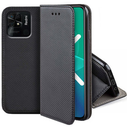 Pattintható tok a Xiaomi Redmi 10C, Wallet Smart Magnet, kék