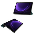 tok Samsung Galaxy Tab S9 FE-hoz, háromrétegű, zöld