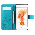 Pattintható tok a iPhone 6/6S 4.7, Butterfly, kék