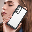 Telefontok a Samsung Galaxy A55 5G, Fusion Hybrid, átlátszó / fekete