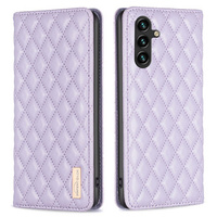 Pattintható tok a Samsung Galaxy A35 5G, Wallet, BINFEN COLOR, lila