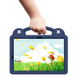Gyermek tok Samsung Galaxy Tab S10 Lite / S10 FE / S9 FE, Cute Patterns, állvánnyal, sötétkék