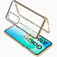 Tok Samsung Galaxy A16, Magnetic Dual Glass, arany