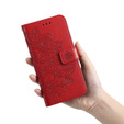 Pattintható tok a Oppo Reno5 Z / A94 / A95 5G, Mandala, piros
