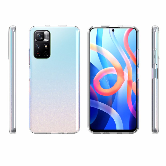 Vékony tok a Xiaomi Poco M4 Pro 5G / Redmi Note 11S 5G, Slim, átlátszó
