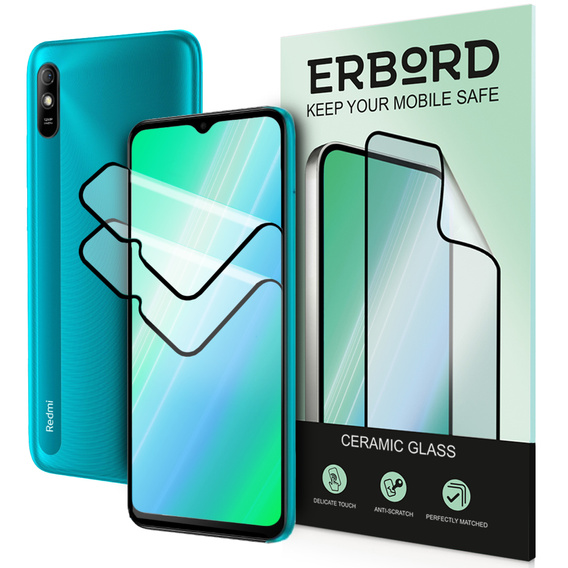 2x kerámia ERBORD hibrid üveg a Xiaomi Redmi Note 7