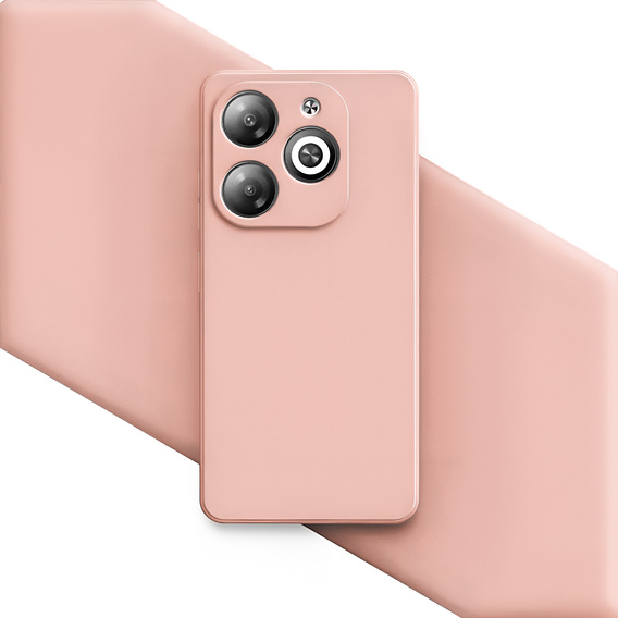 Telefontok a Infinix Hot 40i, Silicone Lite, rózsaszín