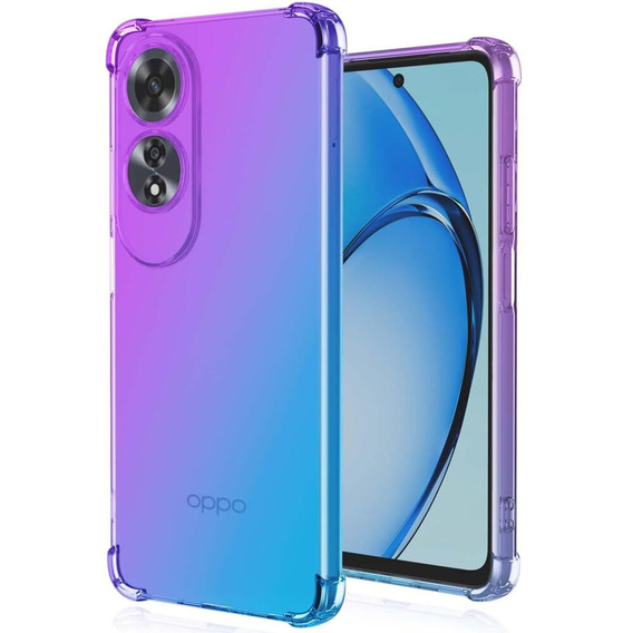 Tok Oppo A60, Gradient Dropproof, Lila / kék