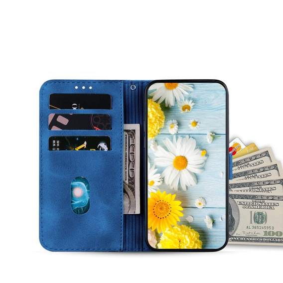 Pattintható tok a Oppo A60, Lily Flower, sötétkék