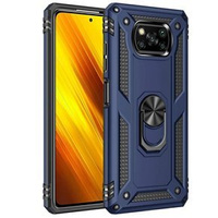 Páncélozott telefontok a Xiaomi Poco X3 NFC, Nox Case Ring, kék