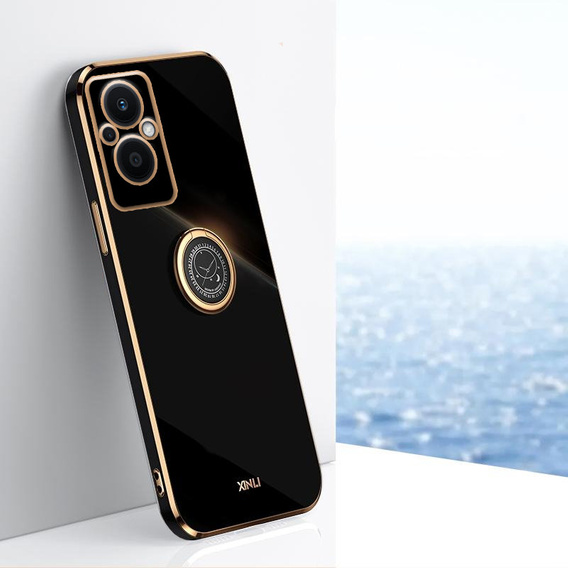 Telefontok a Oppo Reno7 Lite, Electro Ring, fekete